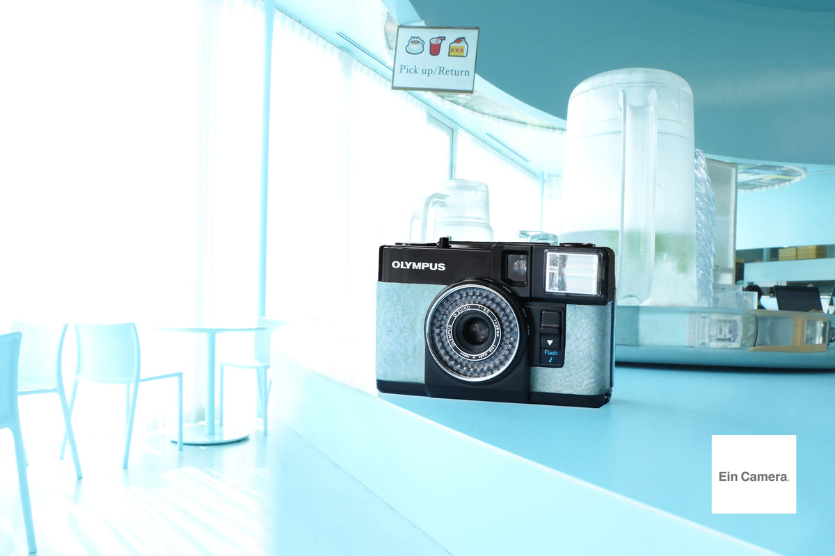 【希少】OLYMPUS PEN EF ハーフサイズフィルムカメラ【美品】 OLYMPUS PEN EF 水色の世界🛁🌐【完動品】【美品❗️】 – Ein Camera