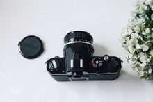 画像をギャラリービューアに読み込む, Nikon FM(BK)【完動品】【希少】状態◎ 明るい単焦点レンズ付き❗️