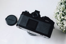 画像をギャラリービューアに読み込む, Nikon FM(BK)【完動品】【希少】状態◎ 明るい単焦点レンズ付き❗️
