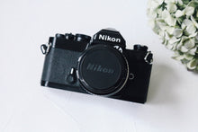 画像をギャラリービューアに読み込む, Nikon FM(BK)【完動品】【希少】状態◎ 明るい単焦点レンズ付き❗️