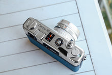 画像をギャラリービューアに読み込む, YASHICA Electro35 マットブルー🇫🇲【完動品】【実写済み❗️】