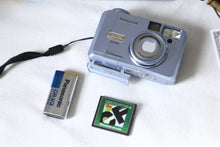 画像をギャラリービューアに読み込む, PENTAX Optio 330GS ブルー 🧊 【完動品・希少✨】ほぼ新品レベル オールドコンデジ