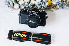 画像をギャラリービューアに読み込む, Nikon FE & Ai35mm F2.8 ブラックボディ🐦⬛【完動品】状態◎明るいレンズ付き❗️