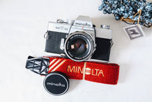 Load image into Gallery viewer, Minolta SRT101|ファインダーが見やすい&操作簡単✨ 温かみある写りの一眼レフフィルムカメラ【完動品】