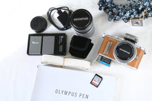 画像をギャラリービューアに読み込む, OLYMPUS PEN E-PL8|Wズームレンズセット✨ 軽くてかわいいミラーレス一眼カメラ【完動品/美品✨】ブラウン🍪|Wi-Fi機能あり🛜