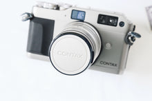 画像をギャラリービューアに読み込む, CONTAX G1|唯一無二のAFレンジファインダー✨ 90mmF2.8レンズ付き【完動品/実写済】