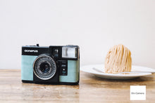 画像をギャラリービューアに読み込む, OLYMPUS PEN EF Mint Sky 🌿|爽やか春色デザイン✨ フラッシュ付きハーフサイズフィルムカメラ【完動品】