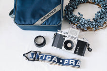 画像をギャラリービューアに読み込む, Praktiflex FX & Carl Zeiss Jena Tessar 50mm F2.8|希少❗️上から覗くウエストレベル一眼レフ✨【完動品】