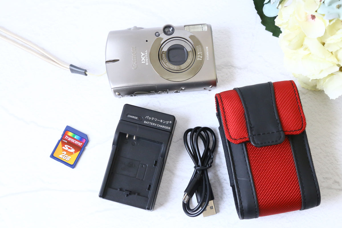 Canon Digital IXY2000IS【完動品】【実写済み】▪️オールドコンデジ