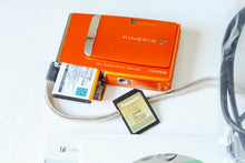 画像をギャラリービューアに読み込む, FUJIFILM FinePix Z10fd オレンジカラー 🧡【美品❗️】【完動品】付属品フルセット▪️CCDカメラ▪️オールドコンデジ▪️デジタルカメラ