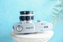 画像をギャラリービューアに読み込む, OLYMPUS PEN FT ホワイト🤍【動作品】ハーフ一眼レフカメラ/露出計不動🙅♀️/ハーフミラー交換済み❗️