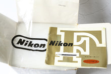 画像をギャラリービューアに読み込む, Nikon F FTN 希少なブラックボディ🐦⬛【完動品】発売当時の箱・ケース等フルセット❗️