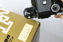 画像をギャラリービューアに読み込む, Nikon F FTN 希少なブラックボディ🐦⬛【完動品】発売当時の箱・ケース等フルセット❗️