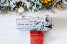 画像をギャラリービューアに読み込む, 📸 Canon PowerShot A530|レトロかわいいシルバーボディ✨単三電池対応&ファインダー付き・すぐ使えるフルセット🎁