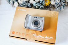 画像をギャラリービューアに読み込む, 📸 Canon PowerShot A530|レトロかわいいシルバーボディ✨単三電池対応&ファインダー付き・すぐ使えるフルセット🎁