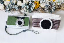 画像をギャラリービューアに読み込む, FUJIFILM NATURA NS|抹茶グリーンカスタム🍵【完動品】毛糸ポーチ付き🧶軽量コンパクトな高感度フィルムカメラ📷✨