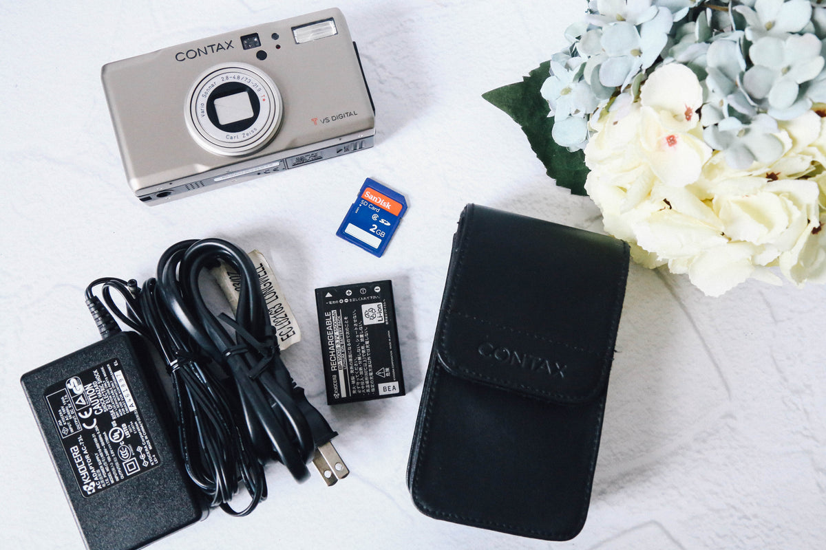 CONTAX コンタックスTVS DIGITAL デジタルカメラ 実写レビュー付き】古いデジタルカメラを楽しむ【コンタックス