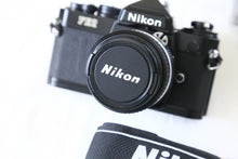 画像をギャラリービューアに読み込む, Nikon FE2 & Ai-S 50mm F1.4【完動品/希少✨】ブラックボディ|状態◎ 王道フィルム一眼レフ📸