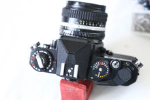 画像をギャラリービューアに読み込む, Nikon FE2 & Ai-S 50mm F1.4【完動品/希少✨】ブラックボディ|状態◎ 王道フィルム一眼レフ📸