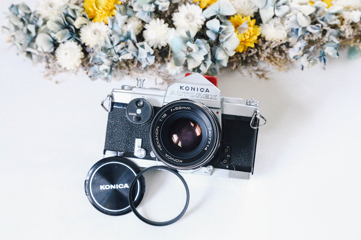 KONICA AUTOREX ハーフカメラ テスト撮影済み 📸 Konica Autorex｜途中でハーフにも切り替えOK✨超希少な一眼