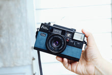 画像をギャラリービューアに読み込む, FLASH FUJICA DATE アラスカブルー📘🗺【完動品】