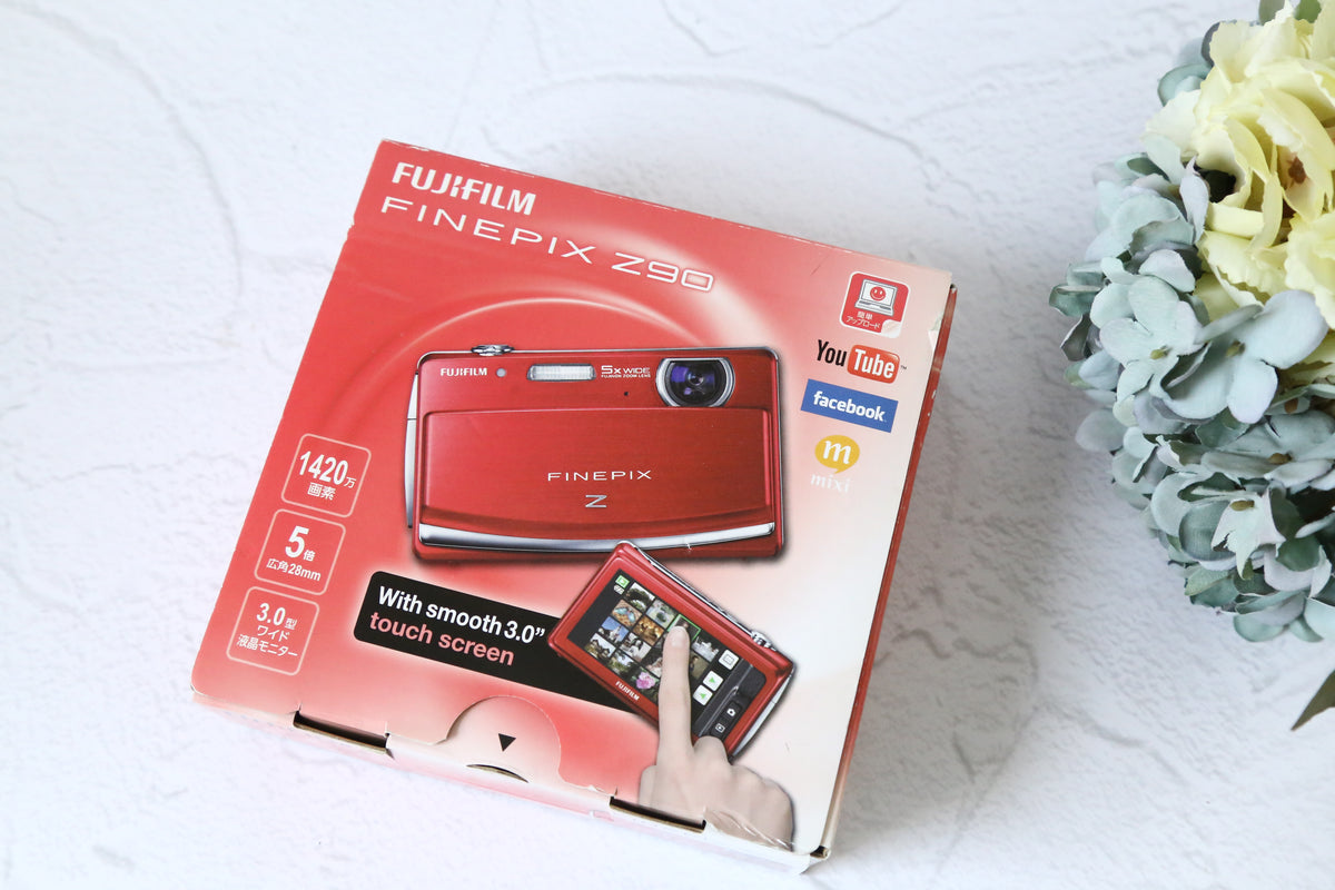 FUJIFILM FINEPIX Z90 コンパクトデジタルカメラ　コンデジ 📷 オールドコンデジFUJIFILM FINEPIX Z90がかっこよすぎる｜GR宮前
