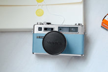 画像をギャラリービューアに読み込む, YASHICA ELECTRO35 くすみブルー🛋🥣【完動品】