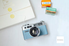 画像をギャラリービューアに読み込む, YASHICA ELECTRO35 くすみブルー🛋🥣【完動品】