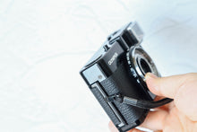 画像をギャラリービューアに読み込む, OLYMPUS PEN EF【完動品】フラッシュ付きハーフカメラ・革貼り替えオプションあり