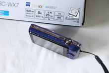 画像をギャラリービューアに読み込む, SONY DSC-WX7 パープル💜【完動品✨】カールツァイス📸オールドコンデジ
