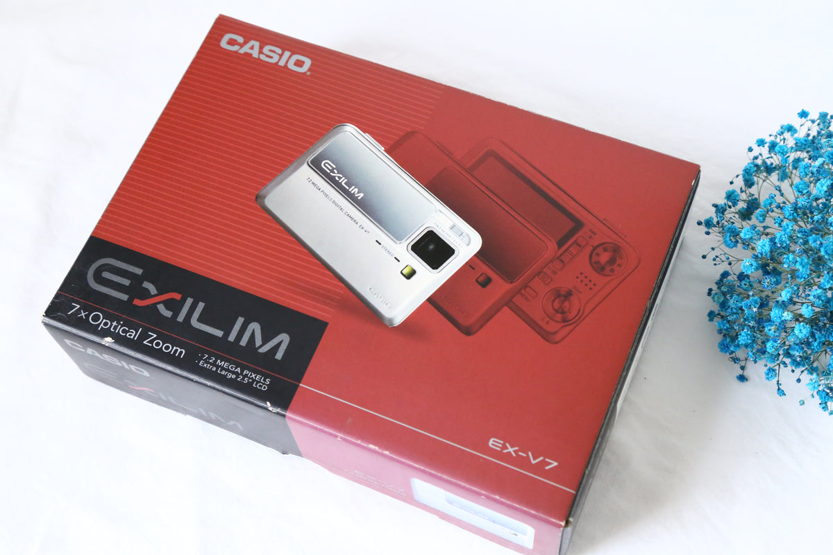CASIO EX-V7【完動品】【美品】▪️オールドコンデジ▪️デジタル