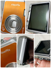 画像をギャラリービューアに読み込む, FUJIFILM Finepix V10 オレンジ【完動品】【希少❗️】昭和ゲームも入っています❗️▪️オールドコンデジ▪️デジタルカメラ
