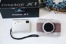 画像をギャラリービューアに読み込む, Konicaminolta DiMAGE X1 シルバー【完動品✨/希少CCDコンデジ📸】▪️オールドコンデジ▪️デジタルカメラ