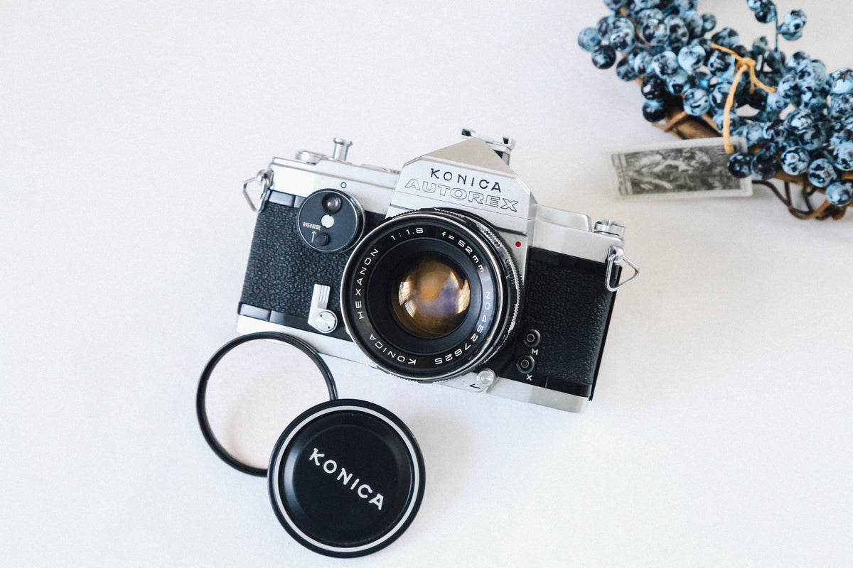Konica AUTOREX【完動品✨】途中でハーフ切り替え可能❗️フィルム一眼