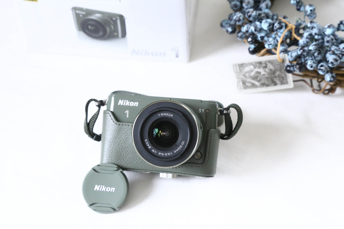 Nikon 1 S1 カーキ ズームレンズキット【完動品✨/希少カラー