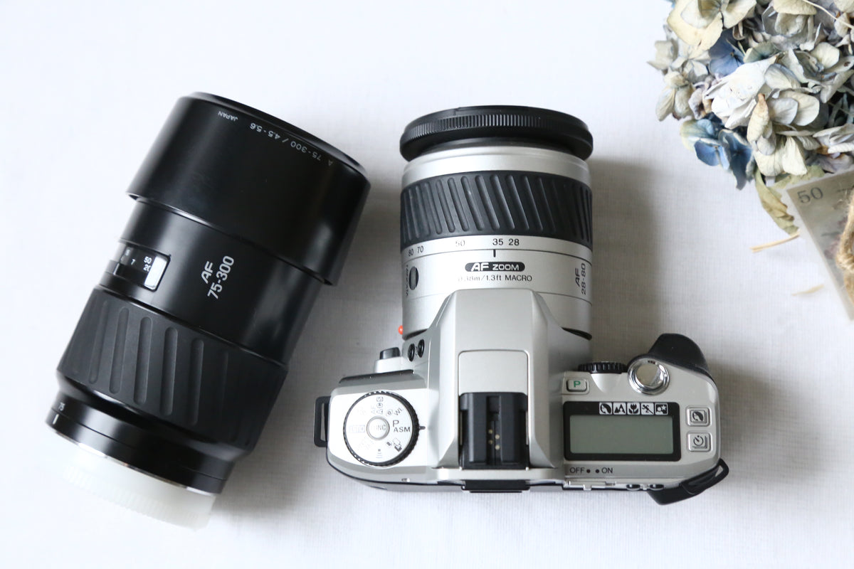 未使用品　カメラレンズ　ダブルズームセット　ミノルタ　AF ミノルタ(MINOLTA)|SONY-A AF|HARDOFFオフモール（オフモ