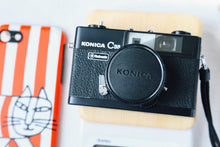 画像をギャラリービューアに読み込む, Konica C35 Flashmatic(BK)【完動品】状態◎