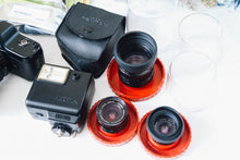 画像をギャラリービューアに読み込む, PENTAX AUTO110&レンズ4本セット【完動品】【美品】110フィルム使用するフィルムカメラ