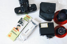 画像をギャラリービューアに読み込む, PENTAX AUTO110&レンズ4本セット【完動品】【美品】110フィルム使用するフィルムカメラ