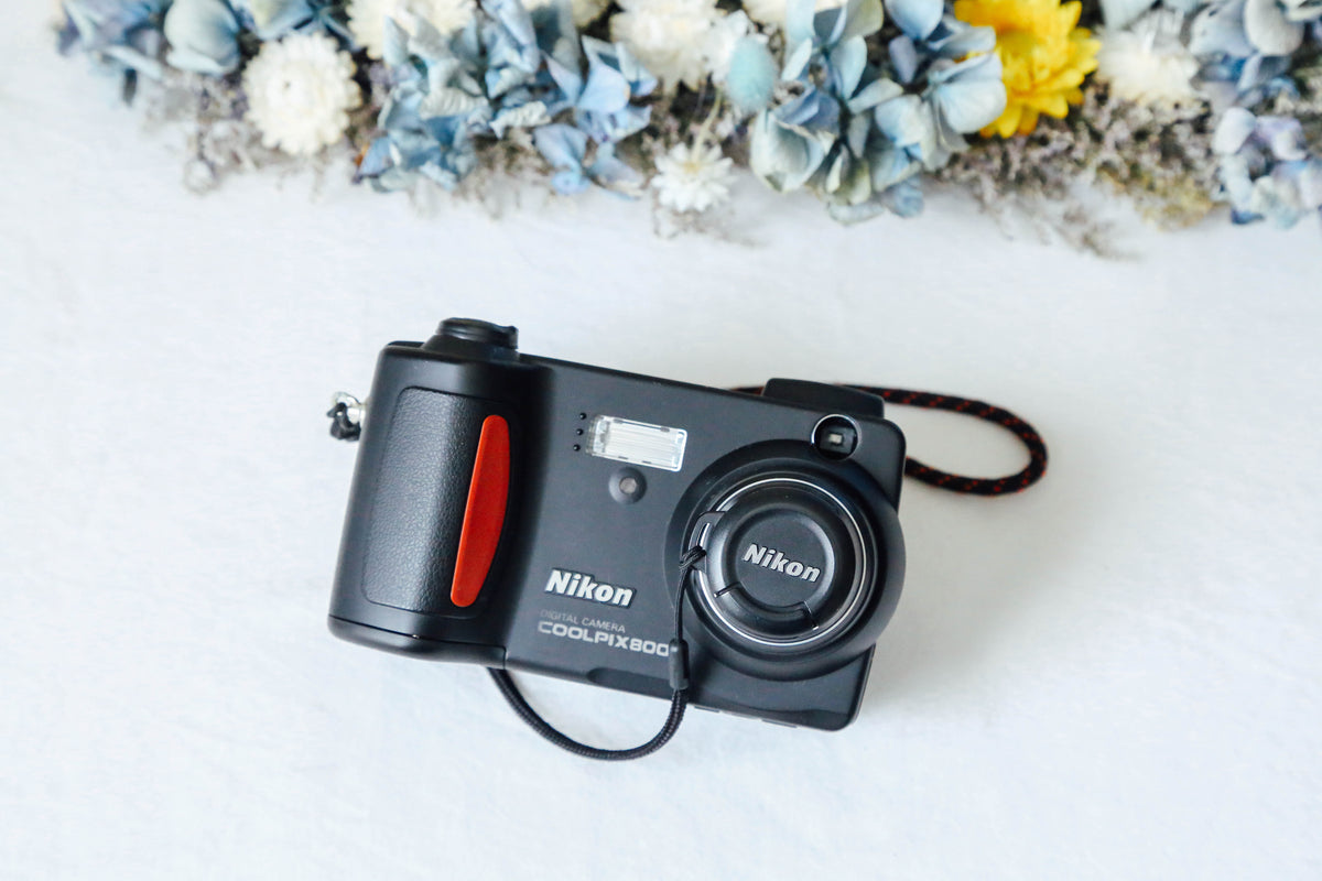 Nikon Coolpix800【完動品】【実写済み❗️】▪️90'sオールドコンデジ