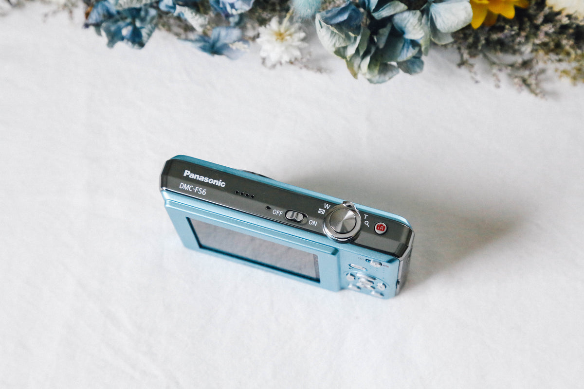 美品♪ Panasonic LUMIX DMC-FS6 ピンク オールドコンデジ