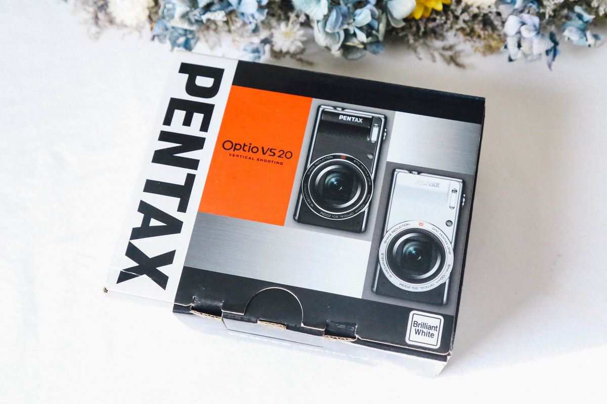 PENTAX OPTIO VS20 ブリリアントホワイト【完動品】【美品