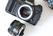 Load image into Gallery viewer, Konica FT-1 & 50mmF1.7 セット 希少❗️【完動品/美品✨】単四電池で動くフィルム一眼レフ📷