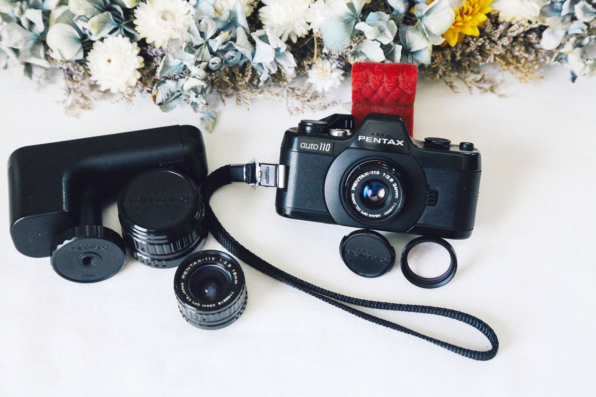 PENTAX Auto 110 Super 一眼レフカメラセット チャンプカメラ トピック [auto110 SUPER セット From：チャンプ