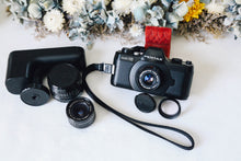 Load image into Gallery viewer, 📸 PENTAX Auto110 レンズ3本付きセット❗️  110フィルム対応・超小型一眼レフ・明るい単焦点レンズ付き✨