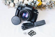 Load image into Gallery viewer, Contax Aria & Planar 50mm F1.4 MMJ & ストラップ付き 実写済み 完動品