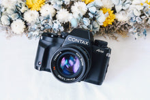 Load image into Gallery viewer, Contax Aria & Planar 50mm F1.4 MMJ & ストラップ付き 実写済み 完動品