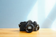 画像をギャラリービューアに読み込む, Nikon FE(BK)【完動品】人気No.1❗️王道の明るいレンズ付き❗️