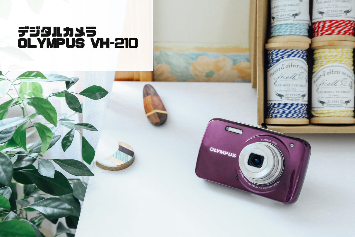 OLYMPUS VH-210【完動品】【実写済み！】▪️オールドコンデジ▪️デジタルカメラ