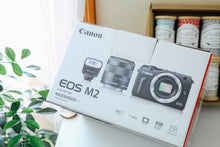 画像をギャラリービューアに読み込む, Canon EOS M2【完動品】【実写済み!】状態◎フルセット❗️▪️デジタルミラーレス一眼レフ▪️オールドコンデジ